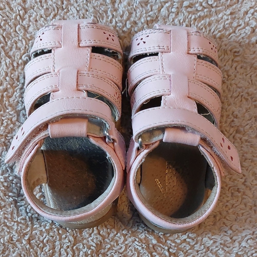 See Kai Run Pink Kids Sandals